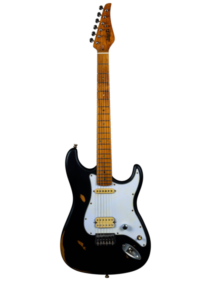 Электрогитара Jet JS-800 Relic BK — общий вид