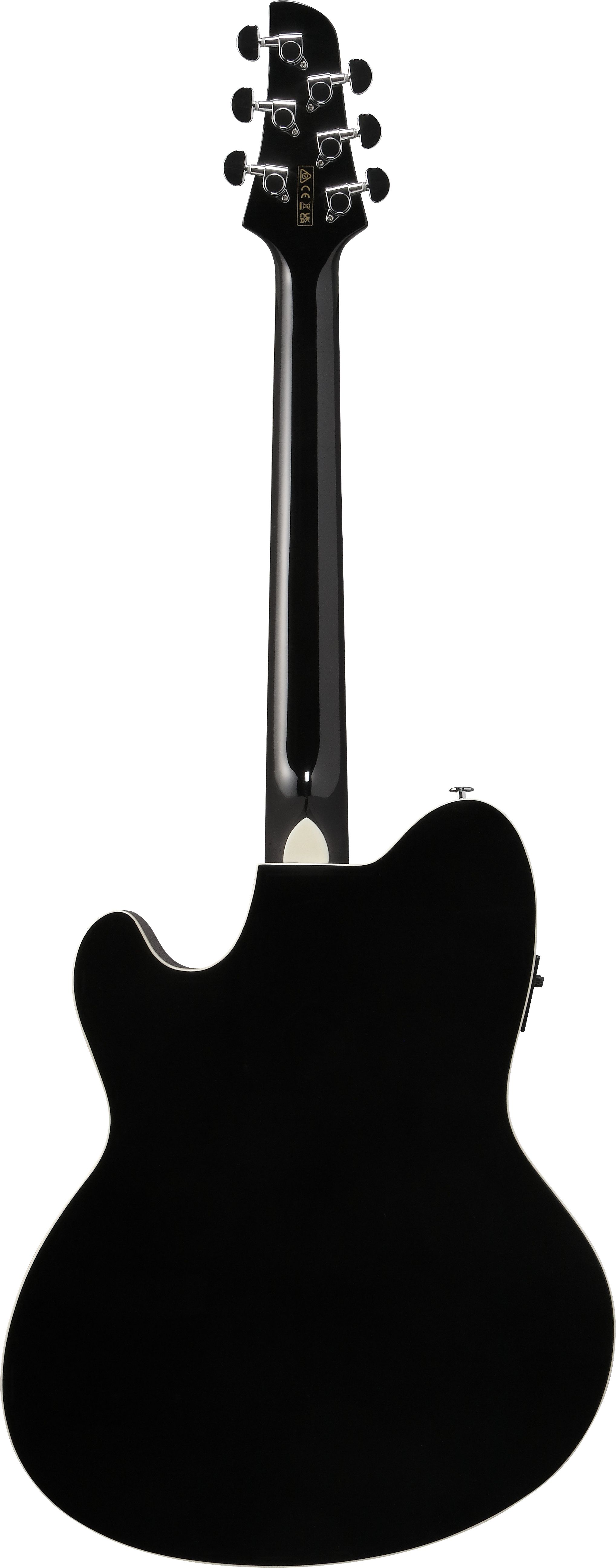 Электроакустическая гитара Ibanez TCY10PA-BKB — корпус и детали - фото 1