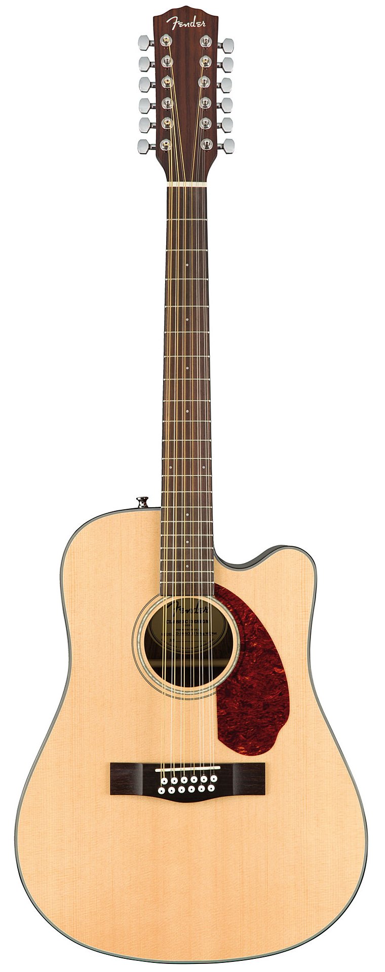Электроакустическая гитара Fender CD-140SCE 12 Natural — корпус и детали