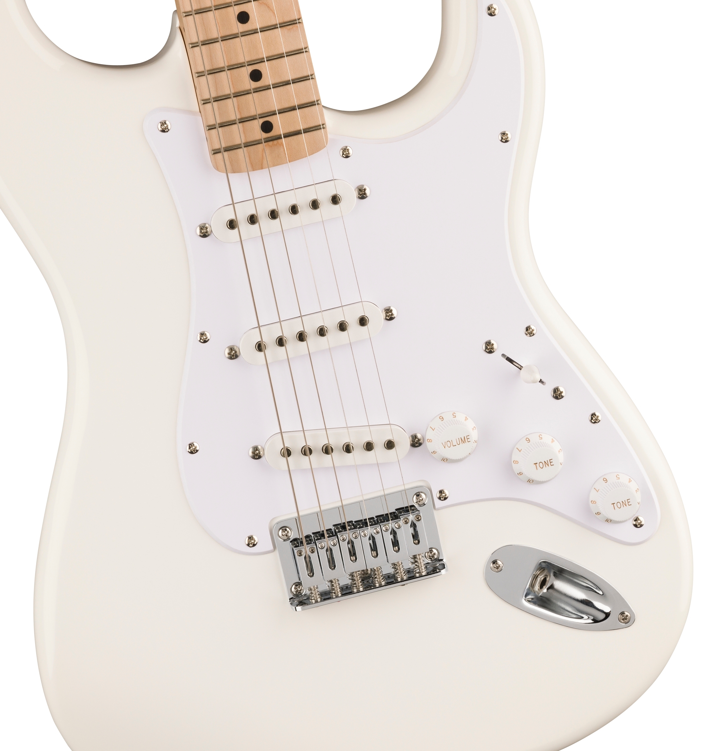 Электрогитара Squier Sonic Stratocaster HT MN Arctic White — корпус и детали - фото 2