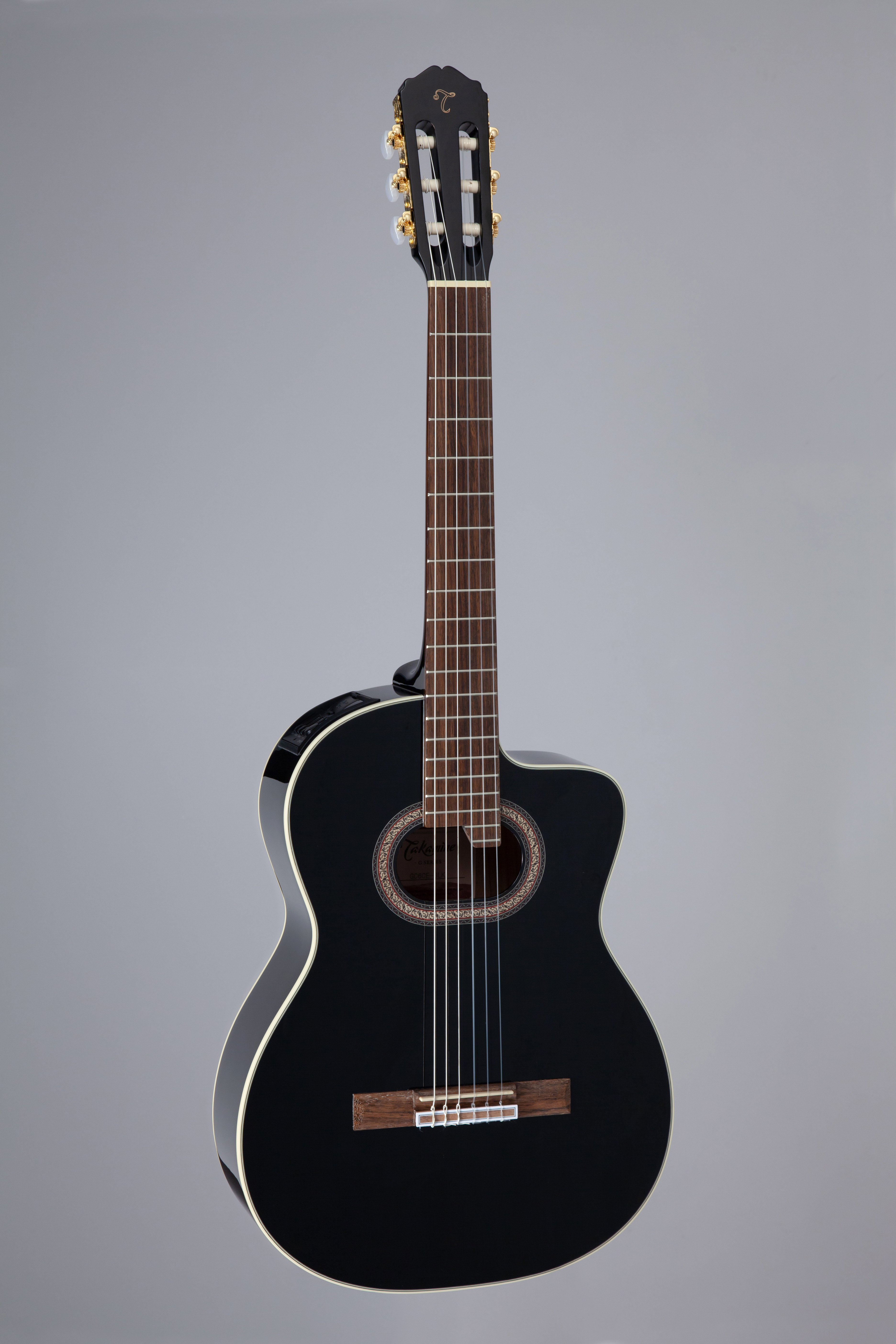 Классическая гитара Takamine GC6CE BLK — корпус и детали - фото 2