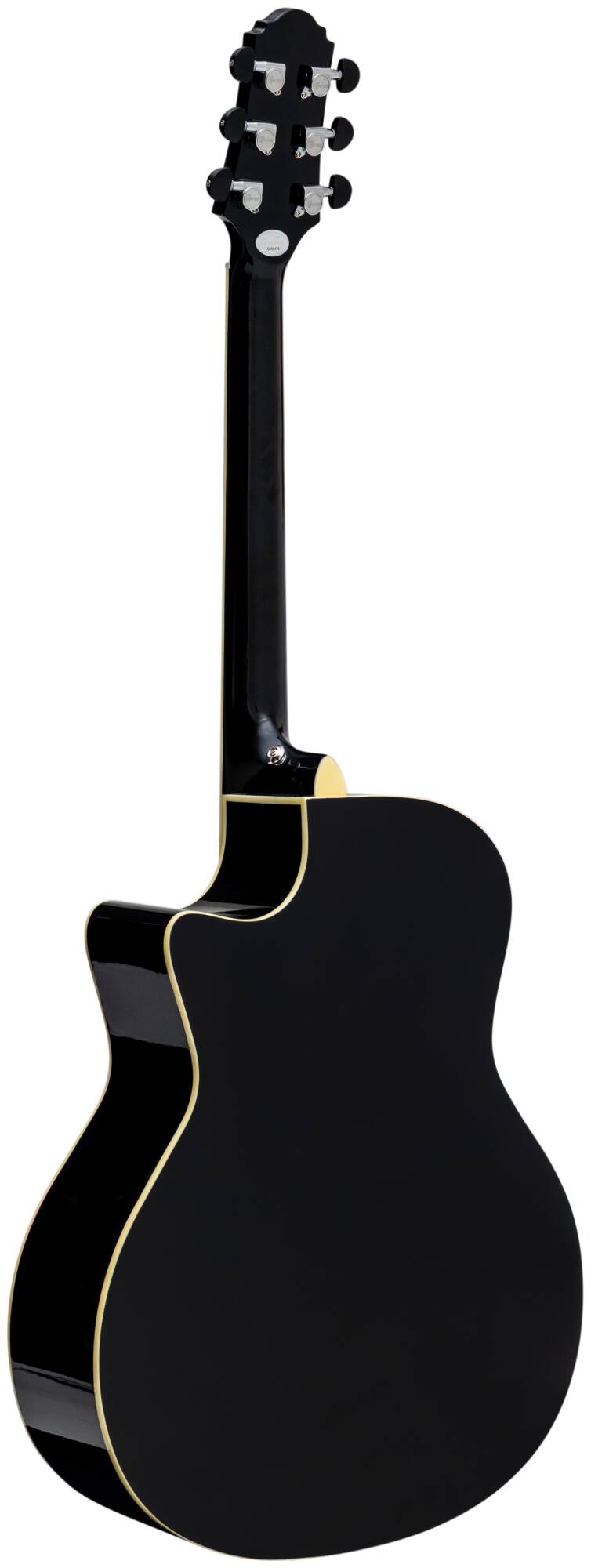 Электроакустическая гитара Crafter HG-250 CE/BK — корпус и детали - фото 3