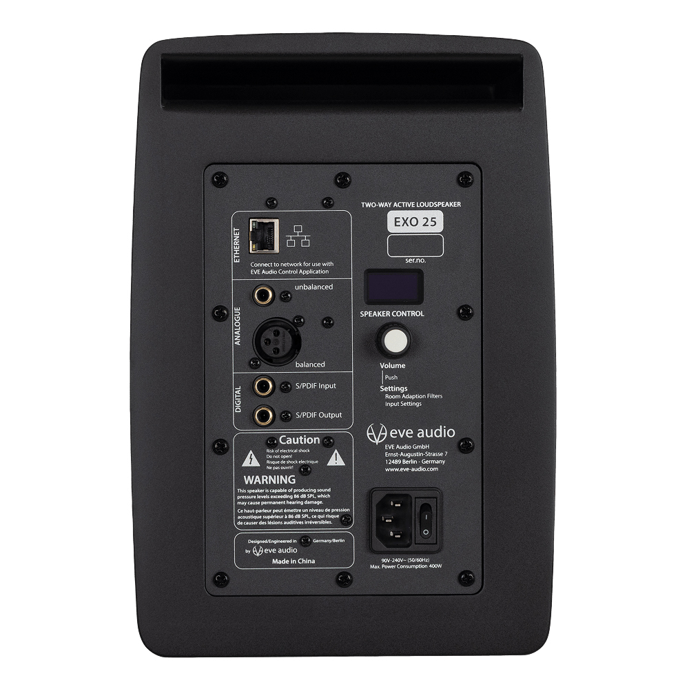Студийный монитор EVE Audio EXO-25 — корпус и детали - фото 4