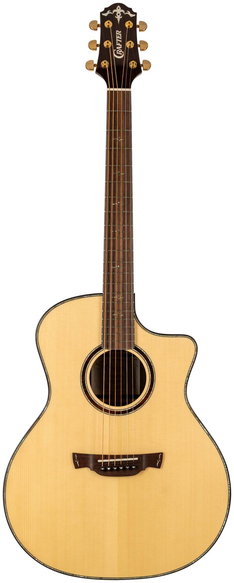 Акустическая гитара Crafter LX G -3000c — корпус и детали