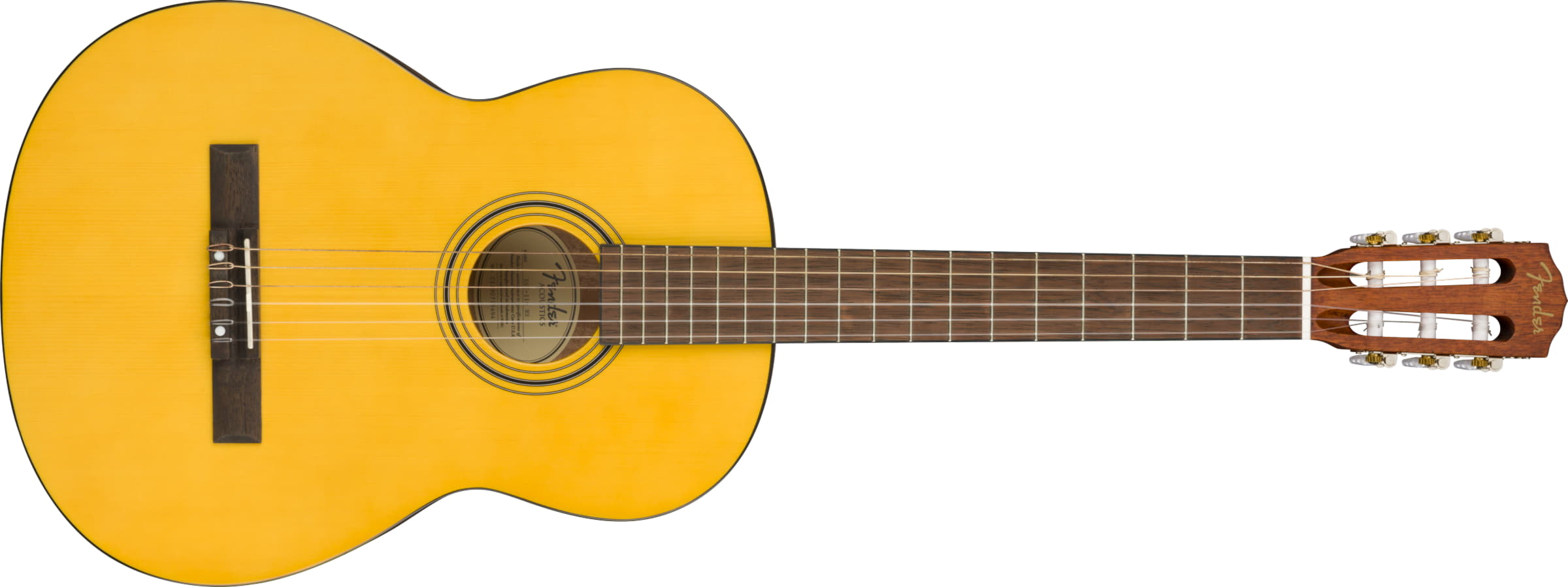Классическая гитара Fender CN-30 Natural — корпус и детали - фото 1