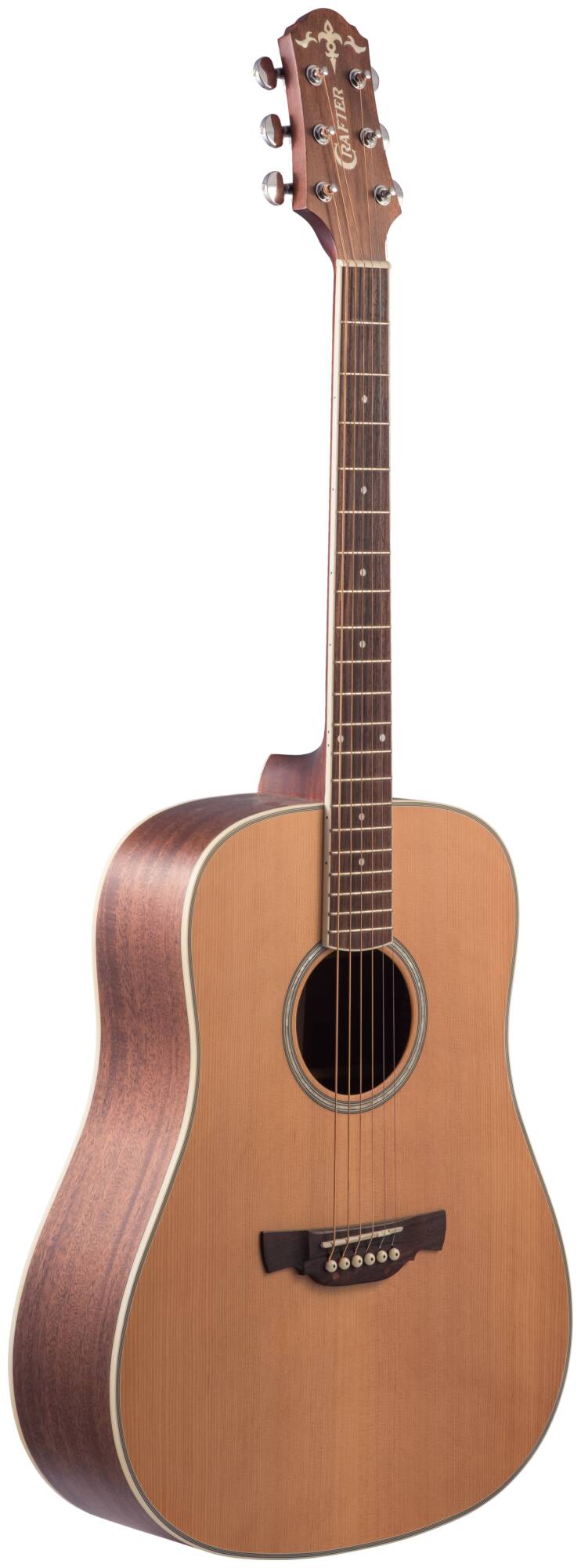 Акустическая гитара Crafter D-7 /NC — корпус и детали - фото 2