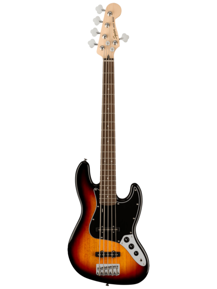 Бас-гитара Squier Affinity Jazz Bass V LRL 3-Color Sunburst — общий вид