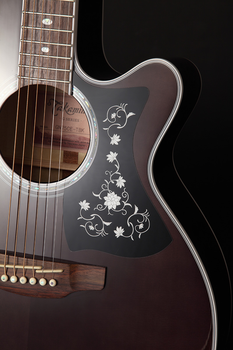 Электроакустическая гитара Takamine GN75CE TBK — корпус и детали - фото 4