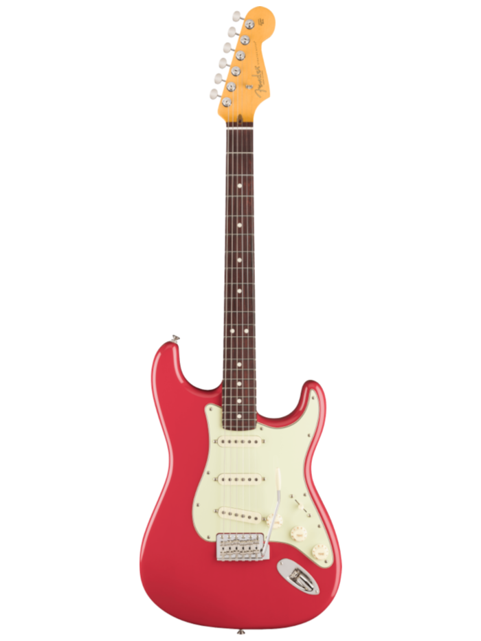 Электрогитара Fender American Professional Classic Stratocaster RW Faded Dakota Red — общий вид