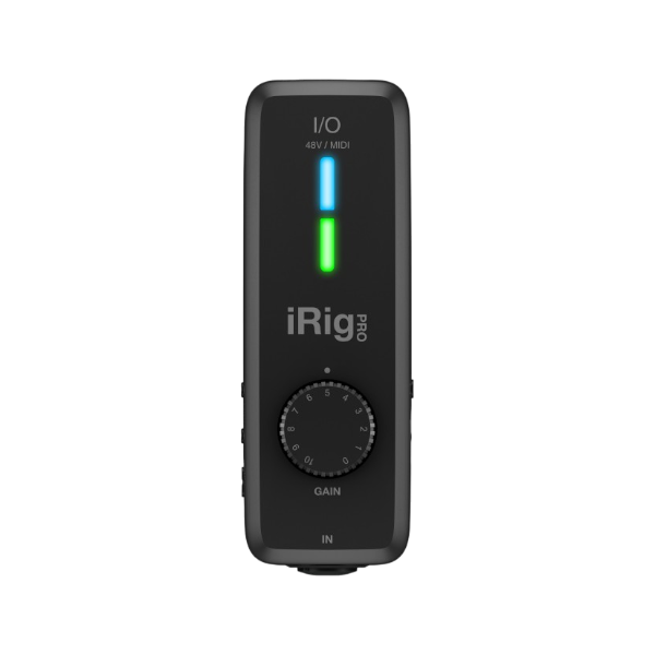 Портативный аудиоинтерфейс IK Multimedia iRig PROIO — общий вид