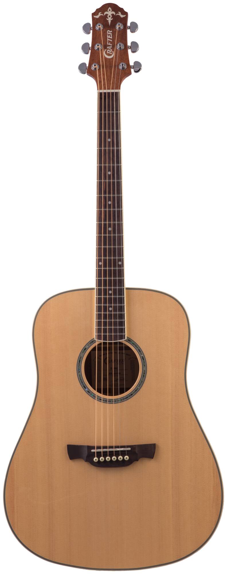 Акустическая гитара Crafter D-8 /NC — корпус и детали