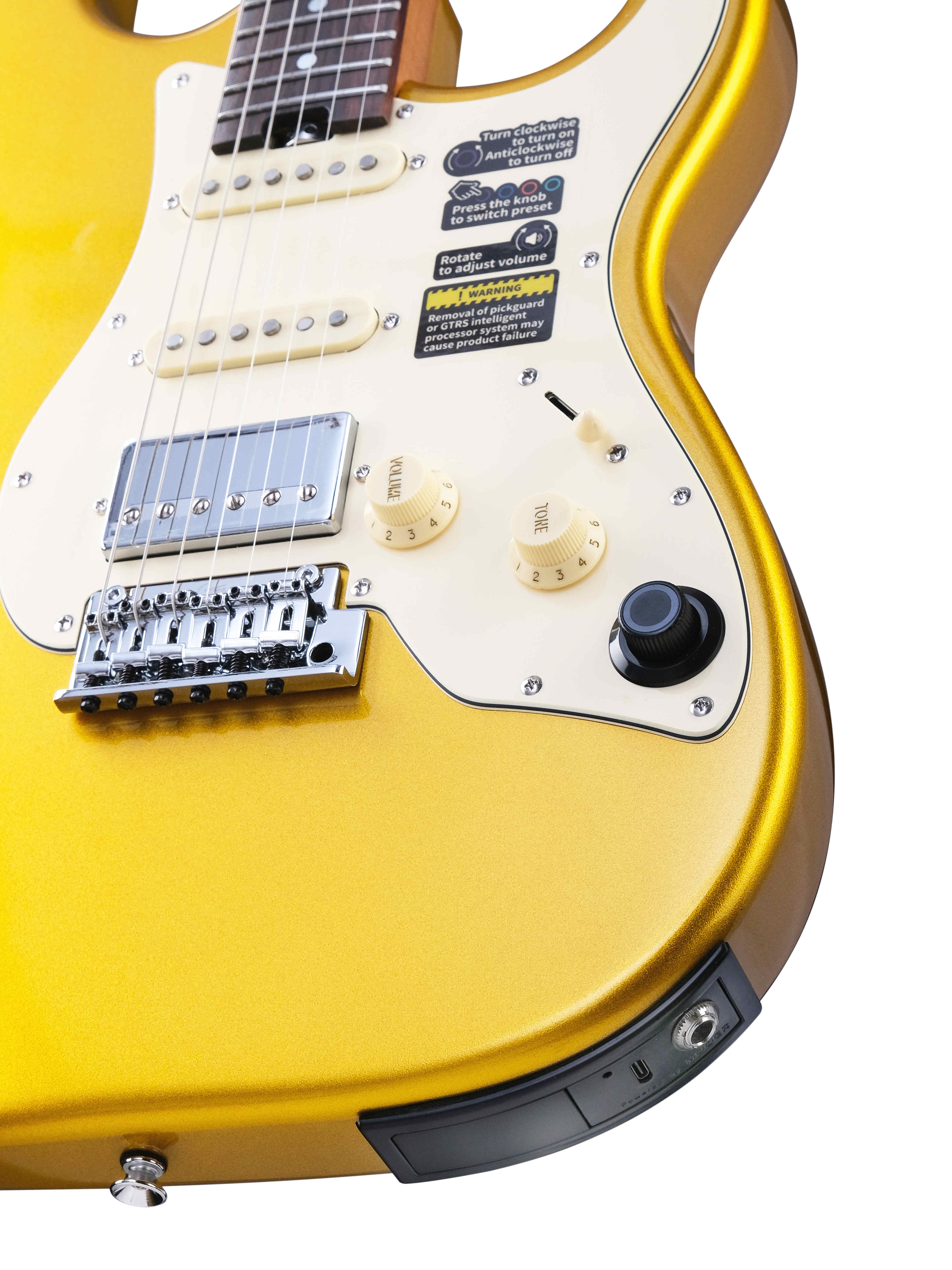 Электрогитара GTRS S800-Standard-800-GD — детальное фото - фото 9