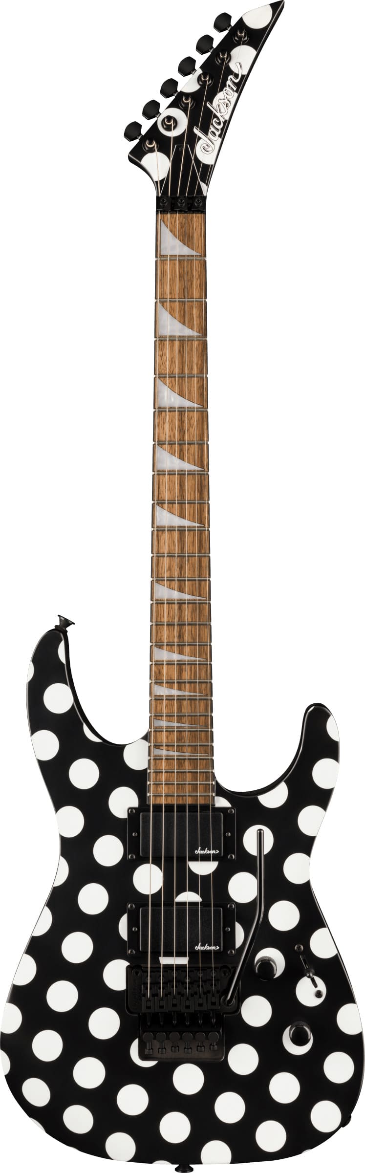 Электрогитара Jackson X Soloist SLX DX Polka Dot — корпус и детали