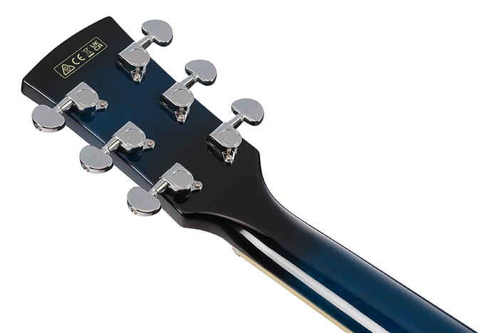 Электроакустическая гитара Ibanez PF15ECE-TBS — корпус и детали - фото 1