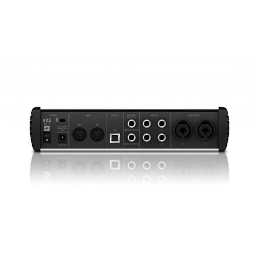 USB-аудиоинтерфейс IK Multimedia AXE I/O — разъёмы и органы управления - фото 1