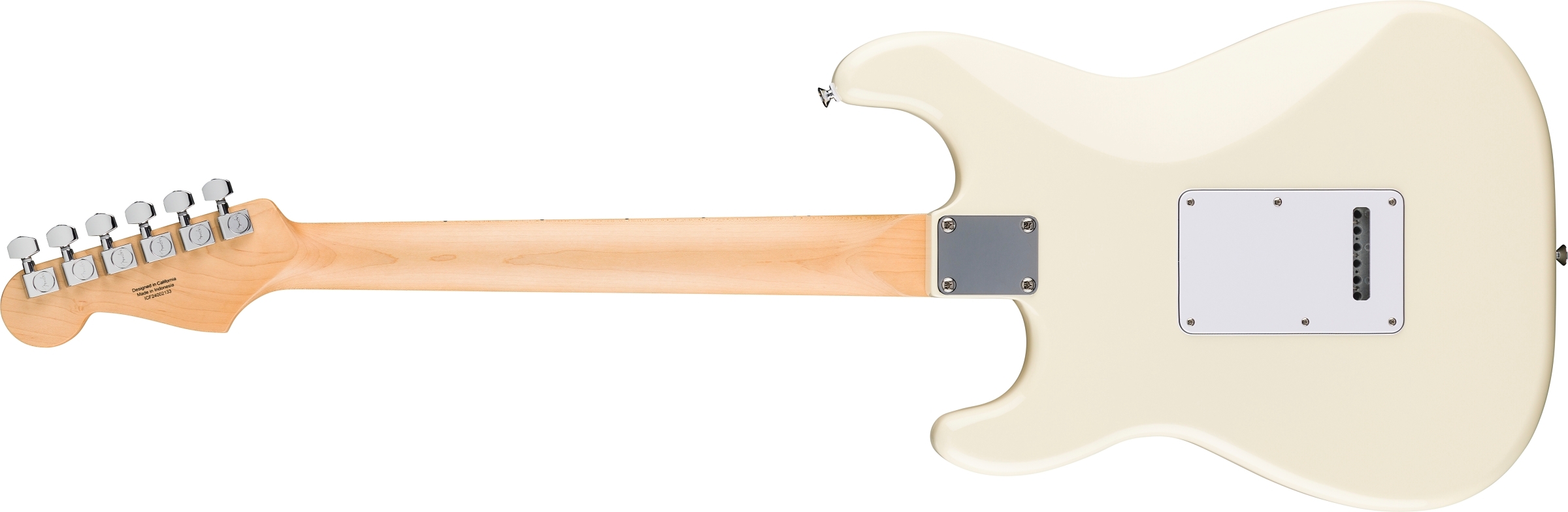 Электрогитара Fender Standard Stratocaster MN Olympic White — корпус и детали - фото 1