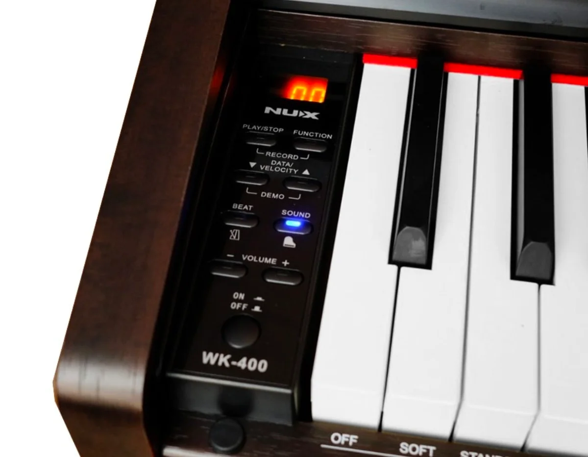 Цифровое пианино Nux WK 400 Brown - фото 4