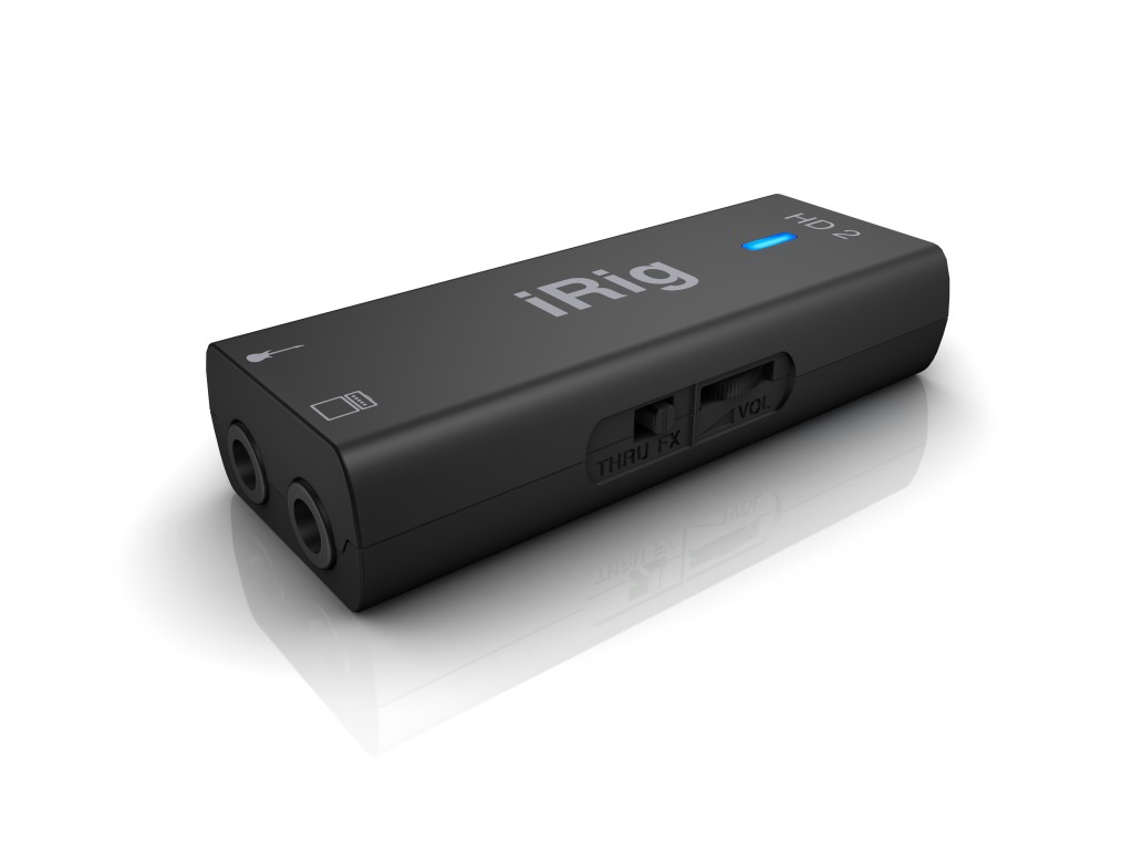 Портативный аудиоинтерфейс IK Multimedia iRig HD2 — разъёмы и органы управления - фото 1