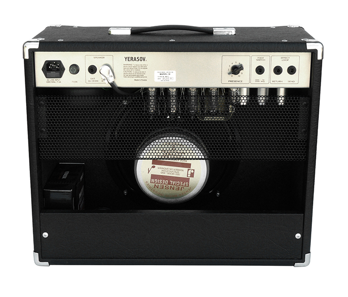 Гитарный комбоусилитель Yerasov Marvel-30L — панель управления - фото 1