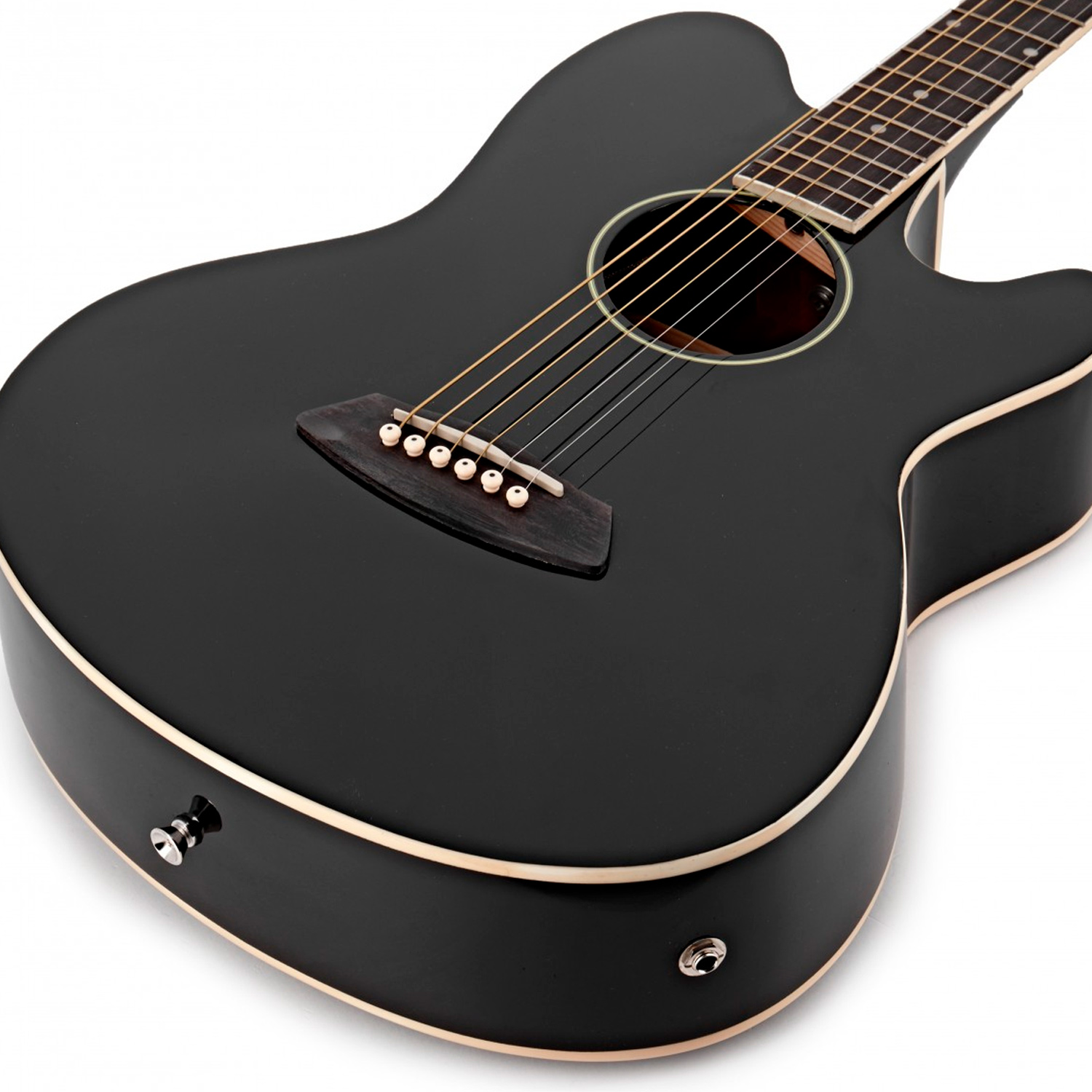 Электроакустическая гитара Ibanez TCY10E-BK — корпус и детали - фото 4
