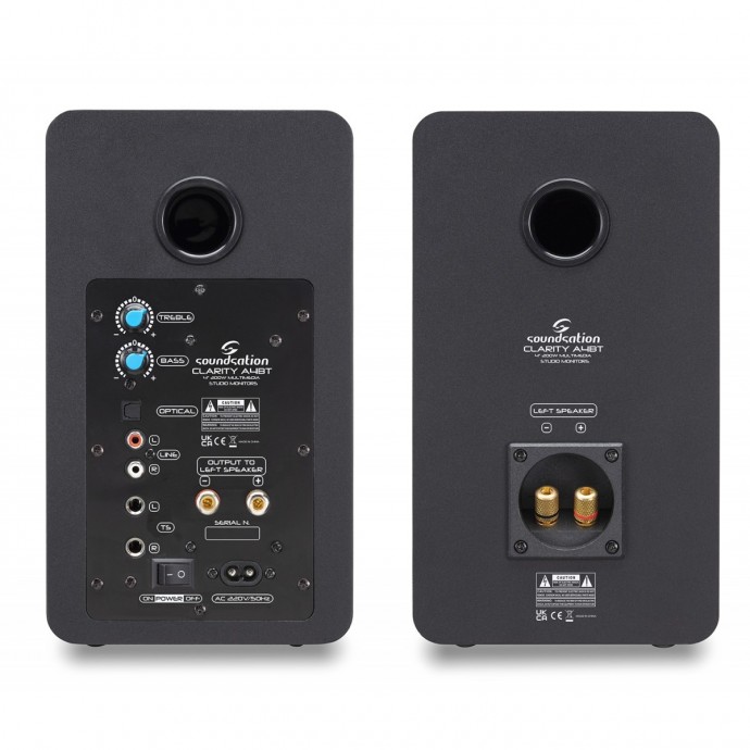 Студийный монитор Soundsation Clarity A5 BLK — корпус и детали - фото 1