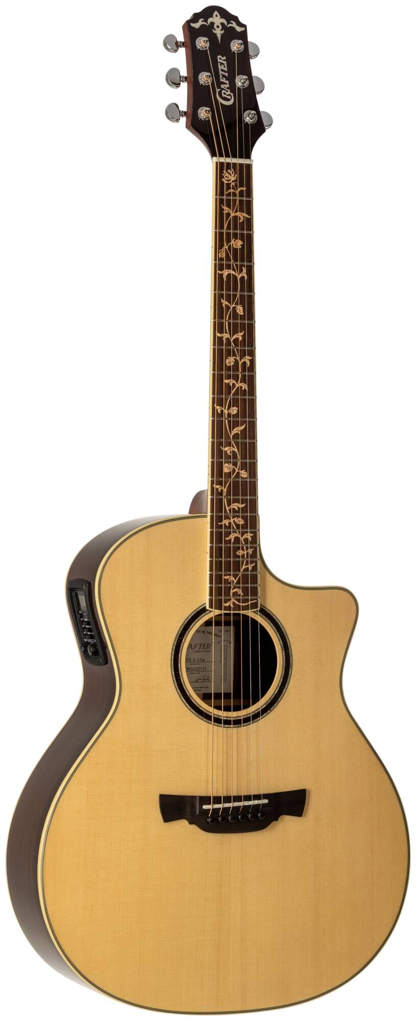 Электроакустическая гитара Crafter STG G -27ce — корпус и детали - фото 3