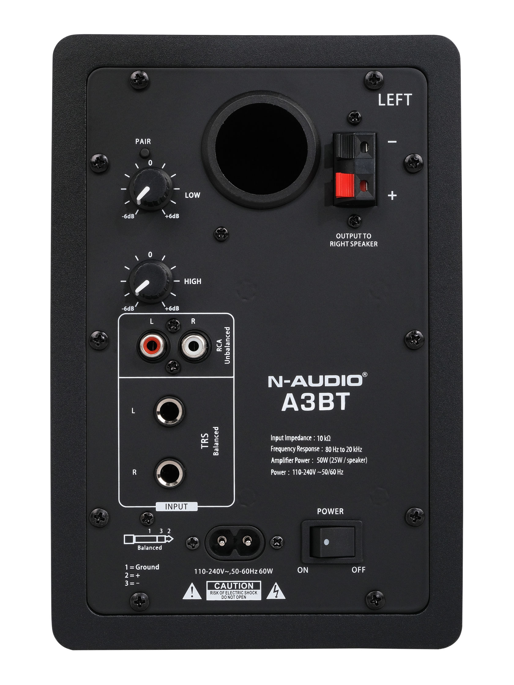 Студийные мониторы N-Audio A3 — корпус и детали - фото 4