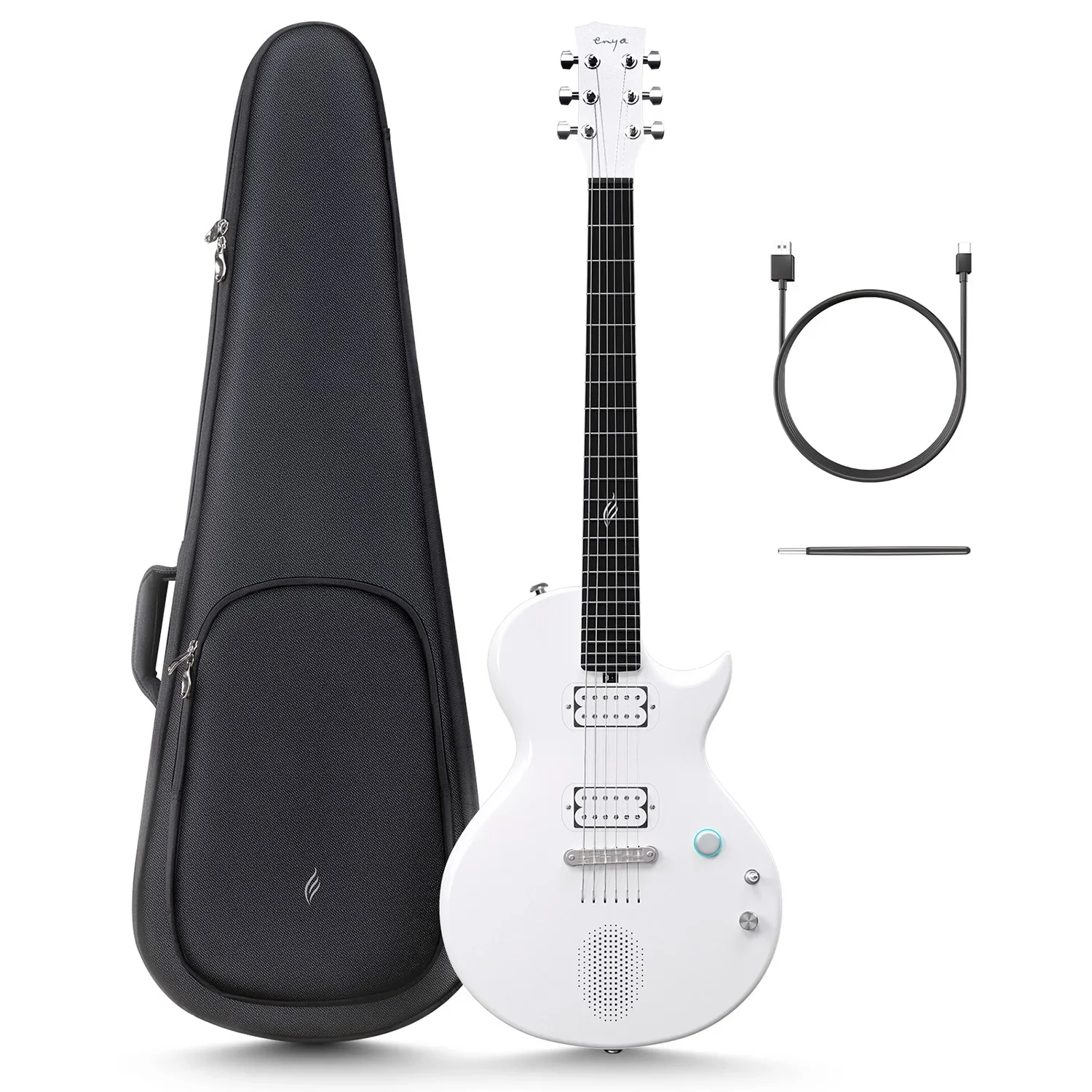 Электрогитара Enya NOVA GO SONIC NEW WHITE INSPIRE — корпус и детали