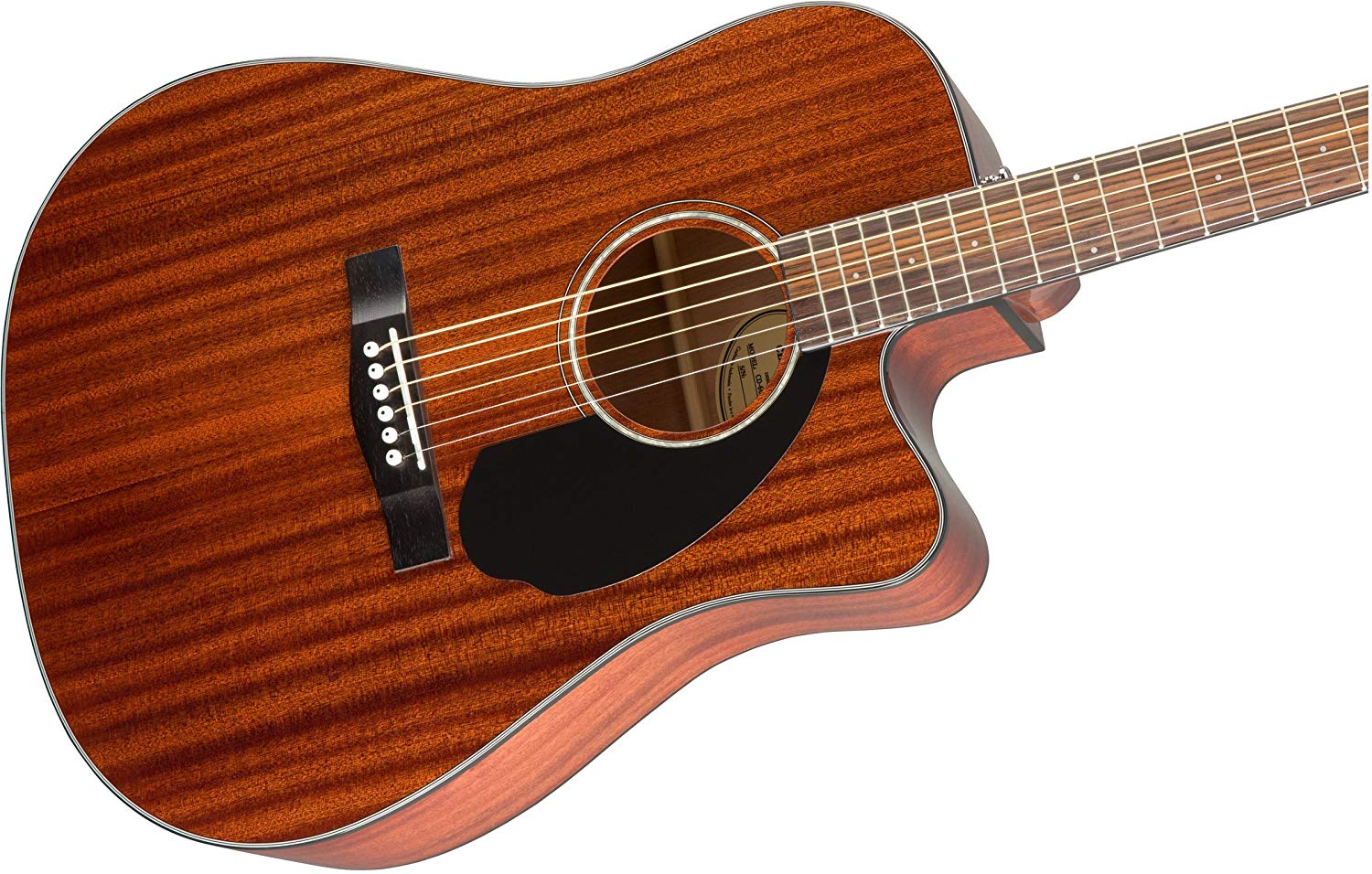 Электроакустическая гитара Fender CD-60SCE Mahogany — корпус и детали - фото 2