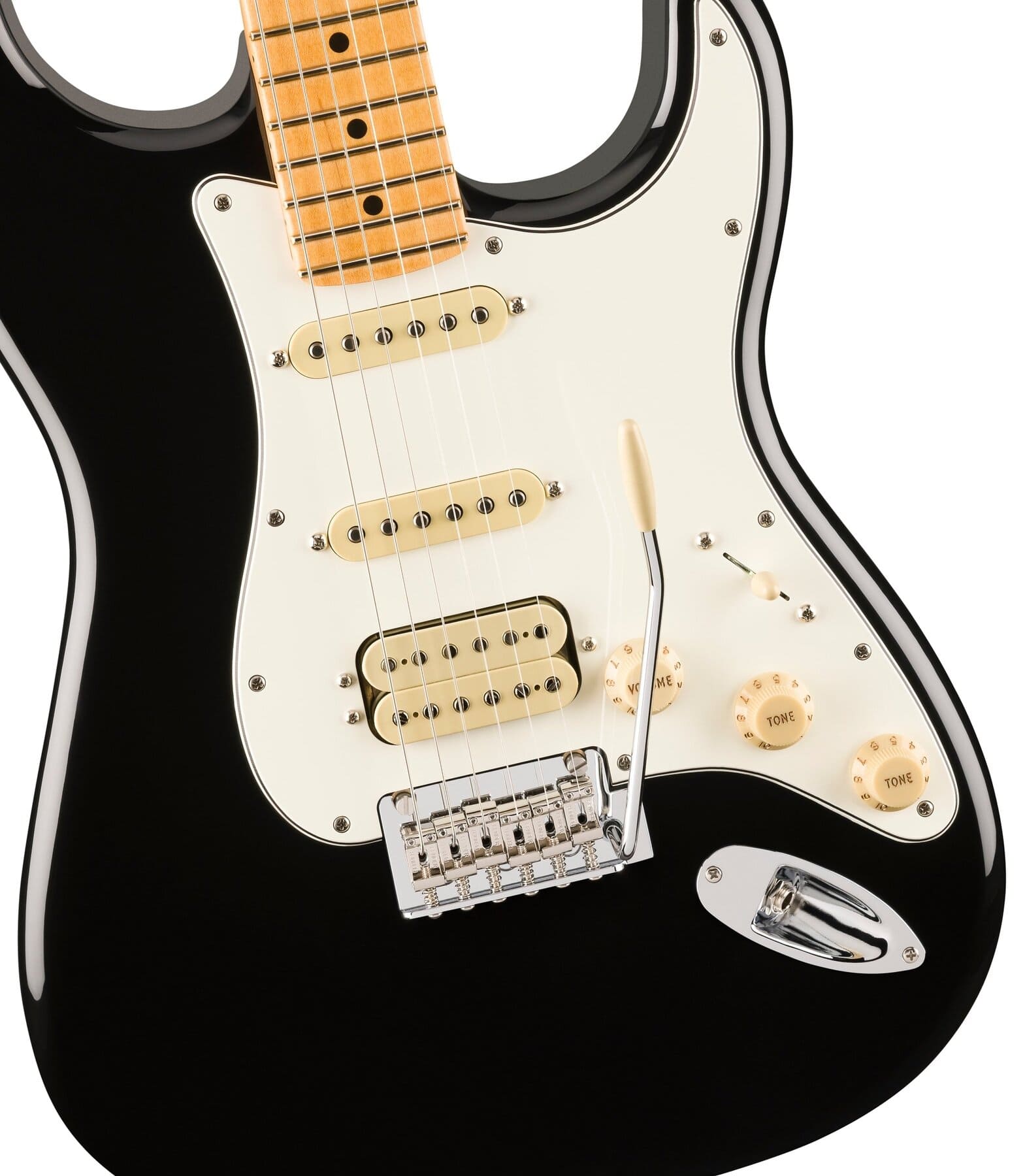 Электрогитара Fender Player II Stratocaster HSS MN Black — корпус и детали - фото 2