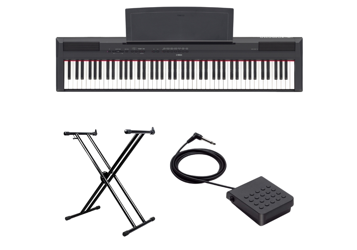 Аренда Yamaha P-115B, стойка и педаль в комплекте