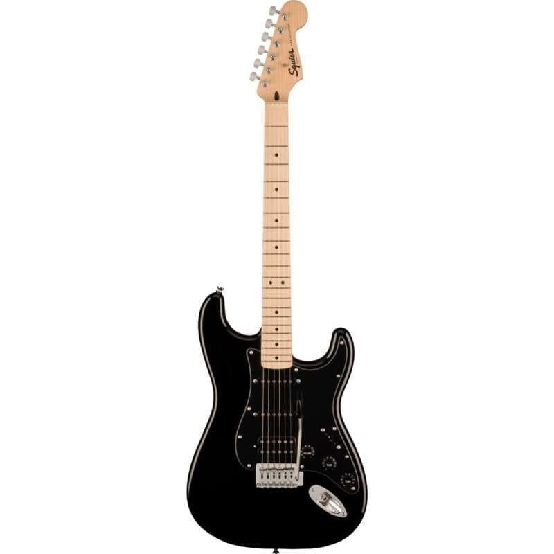 Электрогитара Squier Sonic Stratocaster HSS MN Black — корпус и детали