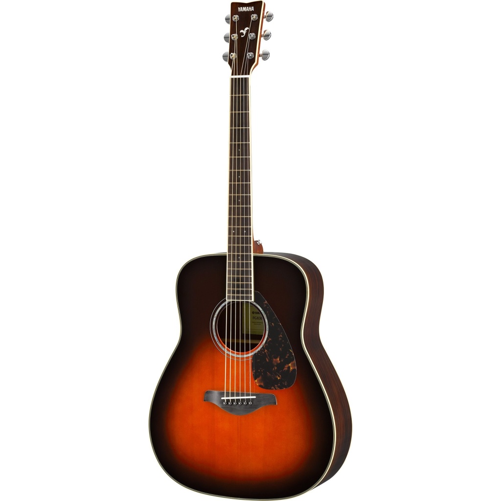 Акустическая гитара Yamaha FG830-TBS — детальное фото