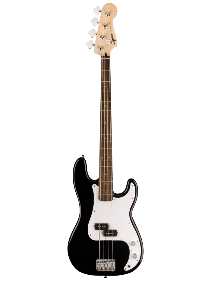 Бас-гитара Squier Sonic Precision Bass LRL Black — общий вид