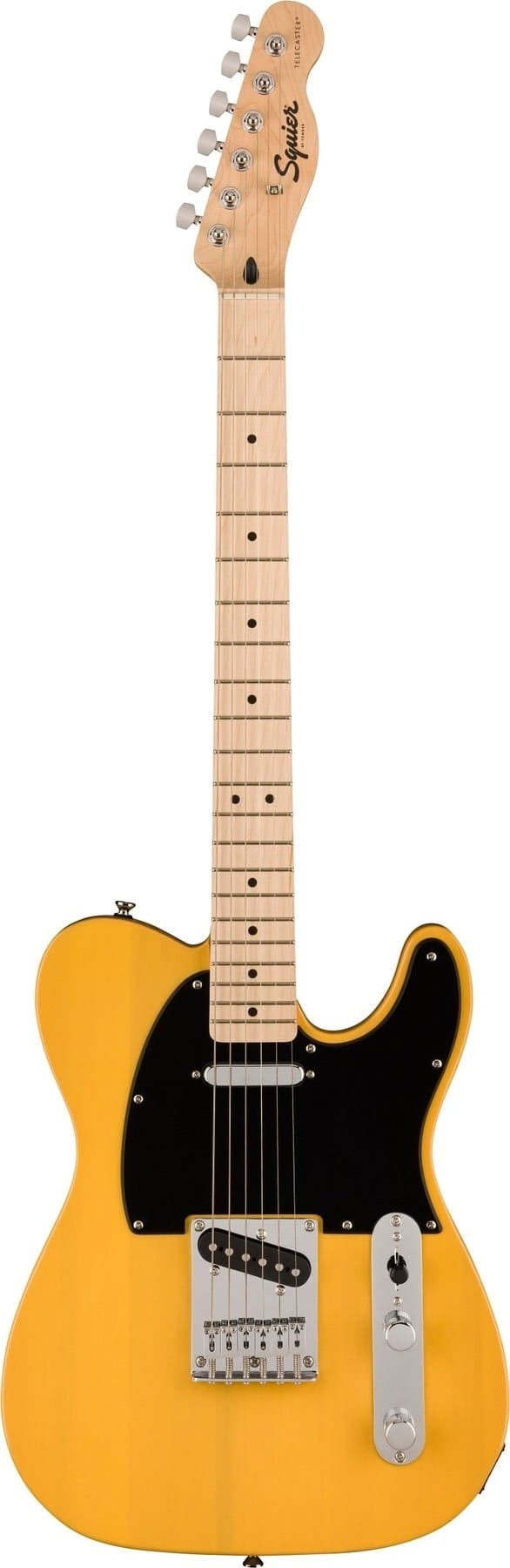 Электрогитара Squier Sonic Telecaster MN Butterscotch Blonde — корпус и детали