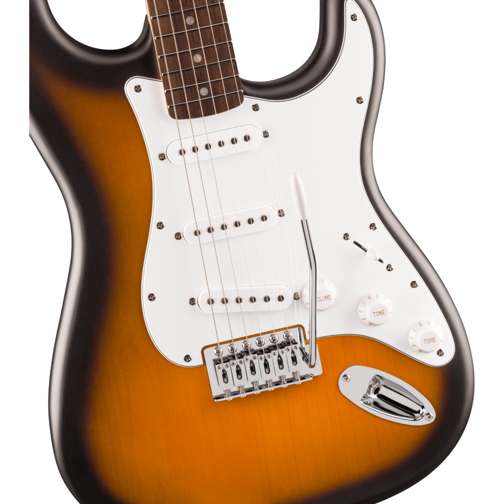 Электрогитара Squier DEBUT Stratocaster LRL 2TS — корпус и детали - фото 3