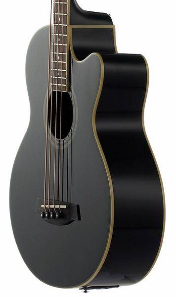Электроакустическая бас-гитара Ibanez AEB8E-BK — корпус и детали - фото 5