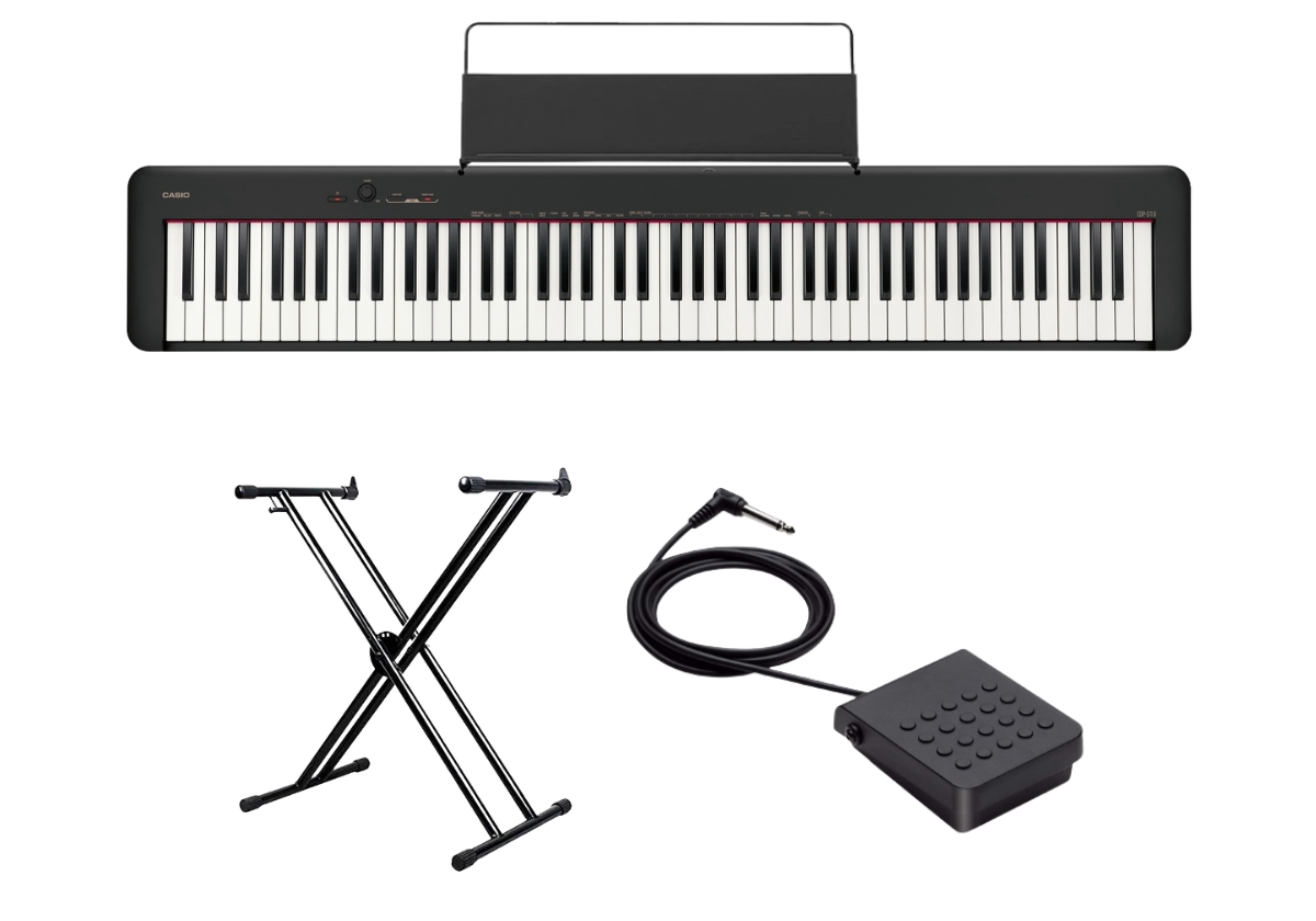 Аренда Casio CDP-S110 BK, стойка и педаль в комплекте - Главное