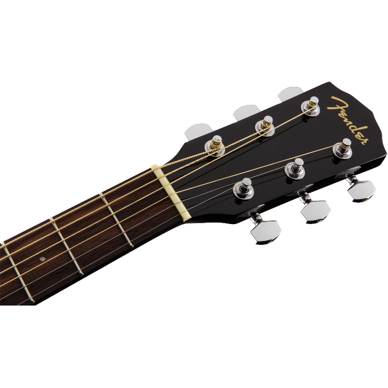 Акустическая гитара Fender CD-60S Black — корпус и детали - фото 5
