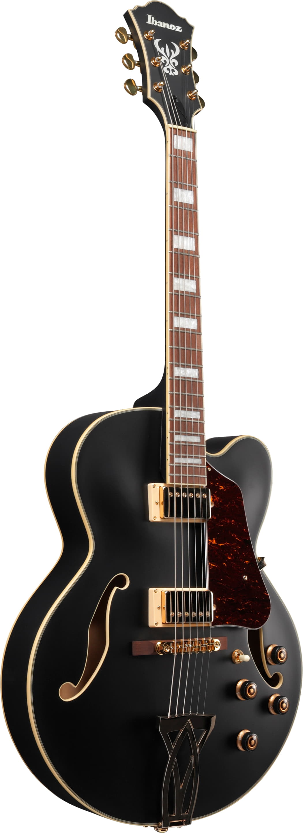 Полуакустическая гитара Ibanez AF75G-BKF — корпус и детали - фото 2