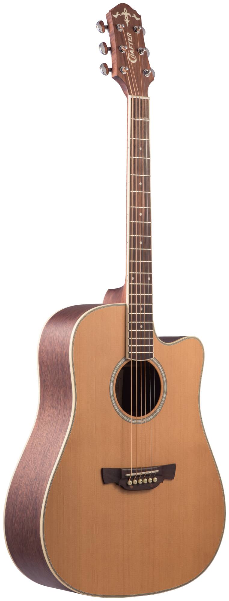 Электроакустическая гитара Crafter DE-7 /NC — корпус и детали - фото 2