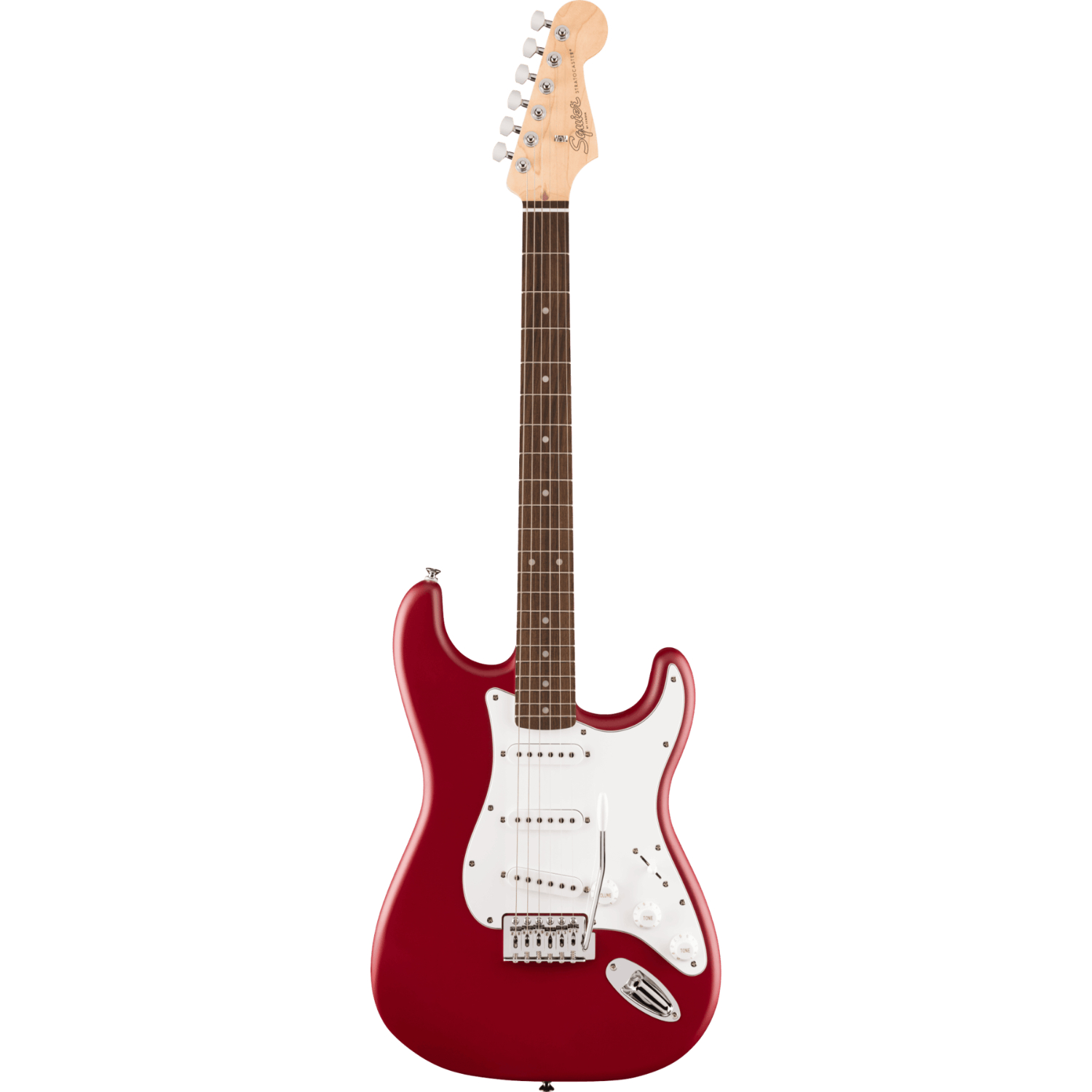 Электрогитара Squier DEBUT Stratocaster LRL DKR — корпус и детали