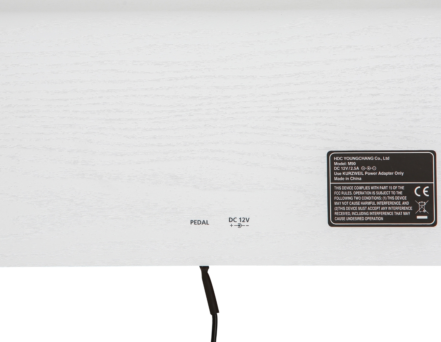 Цифровое пианино Kurzweil M90 WH - фото 4