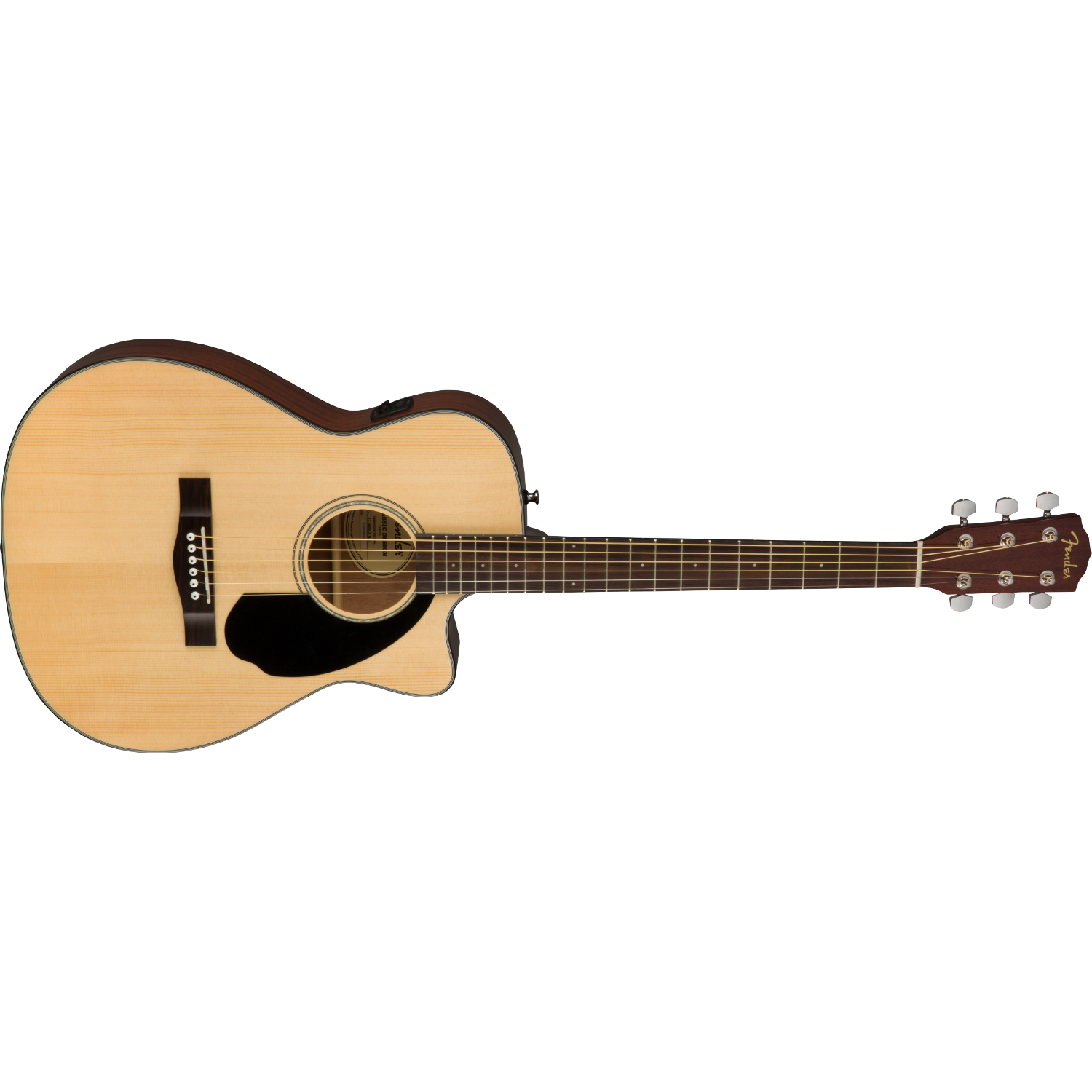 Электроакустическая гитара Fender CC-60SCE Natural — корпус и детали - фото 1