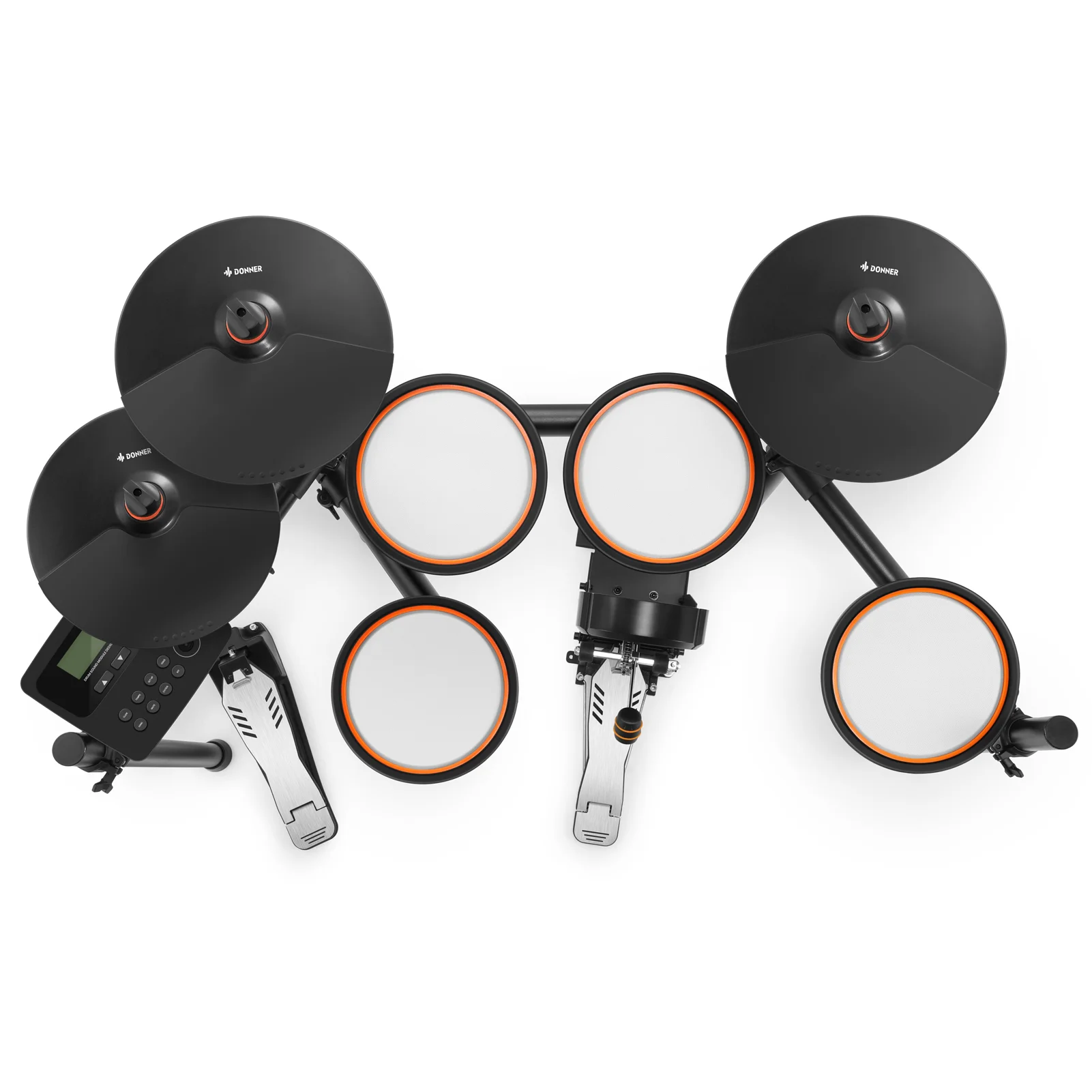 Электронные барабаны Donner DED-100 5 Drums 3 Cymbals - фото 1
