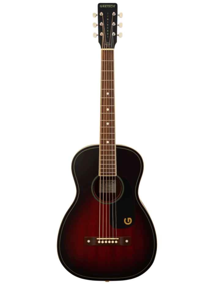 Акустическая гитара Gretsch Jim Dandy Parlor Deep Cherry Burst — общий вид