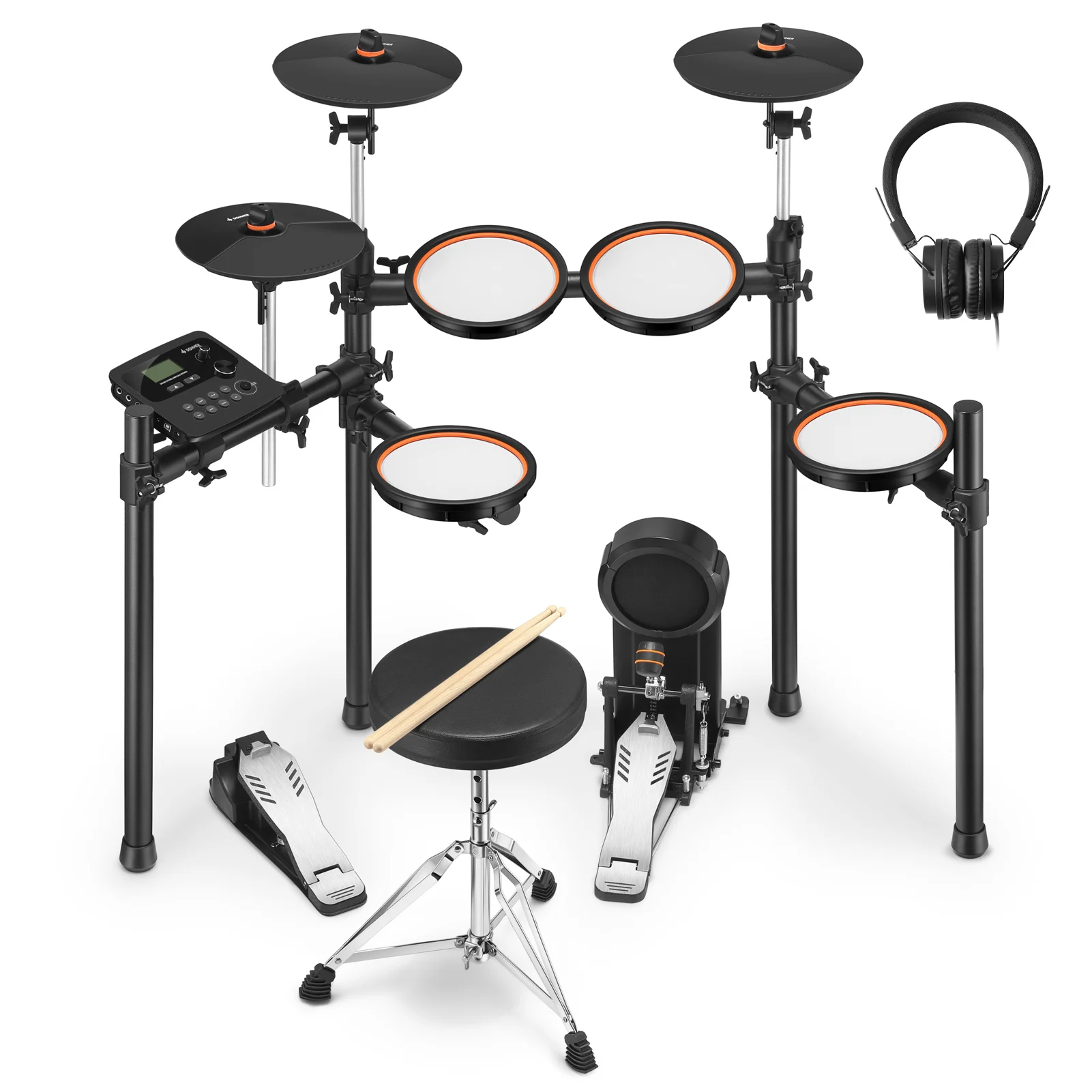Электронные барабаны Donner DED-100 5 Drums 3 Cymbals