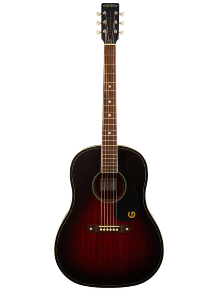 Акустическая гитара Gretsch Jim Dandy Dreadnought Deep Cherry Burst — общий вид