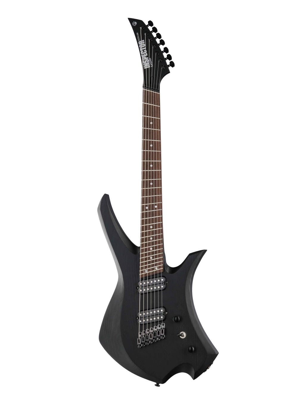 Электрогитара Inspector Katana-7-multiscale-black — детальное фото