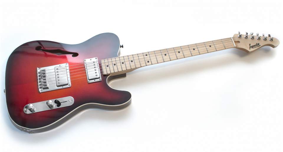 Электрогитара Inspector TT-Semi-redburst — детальное фото